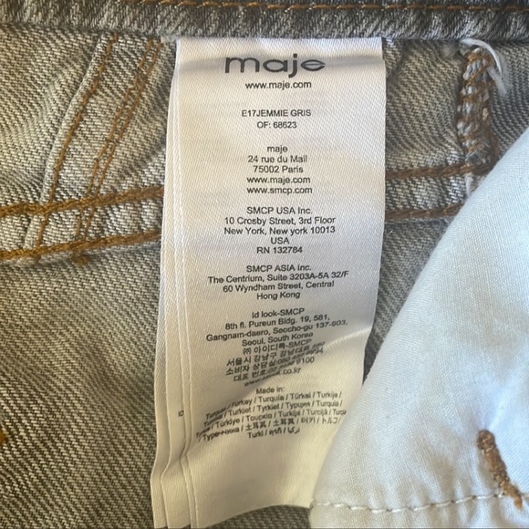 Authentic Maje denim gray skirt in size XS - Picture 8 of 12